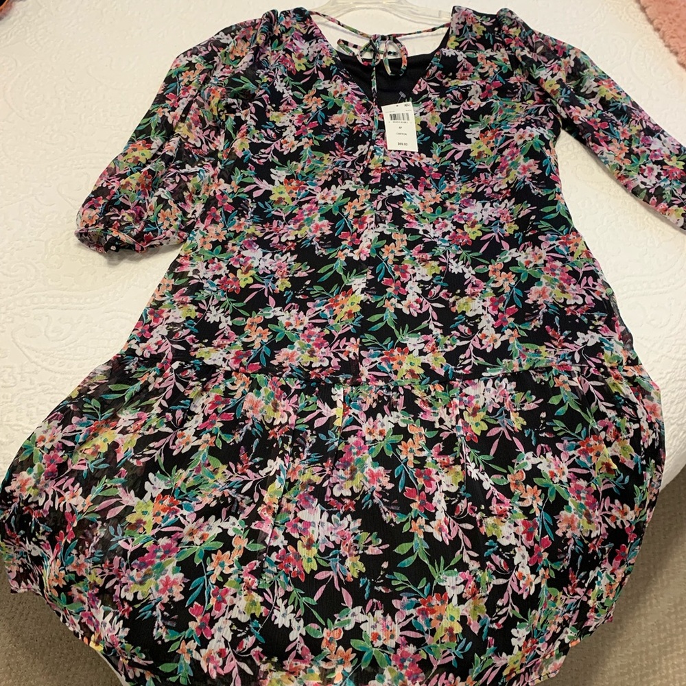 Connected Chiffon dress.